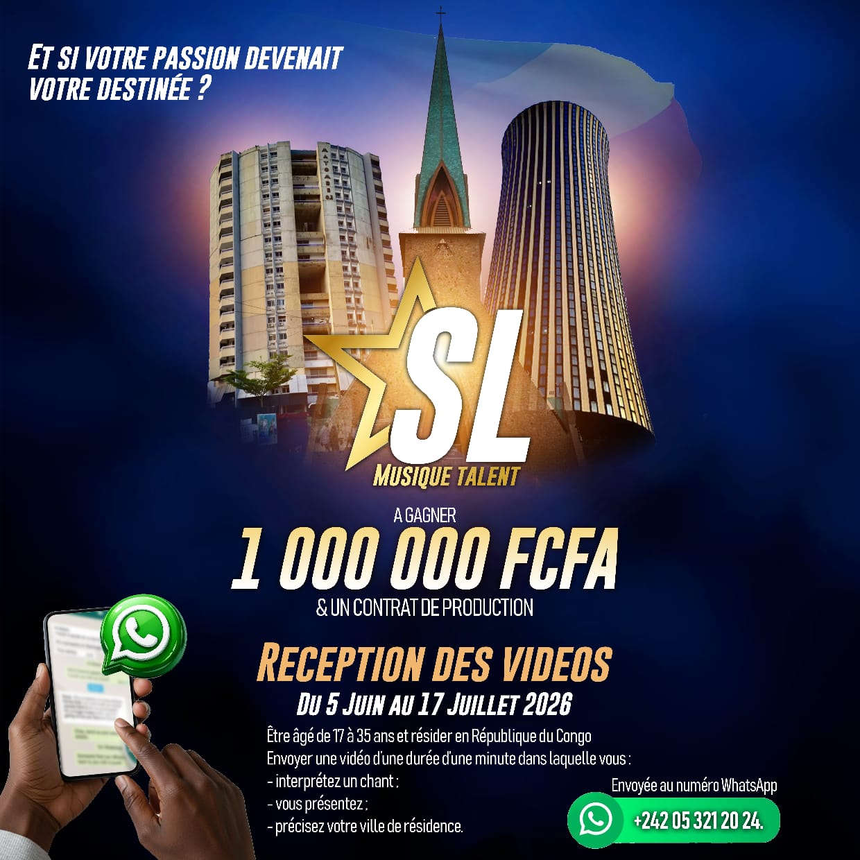 Affiche du concours SL Musique Talent